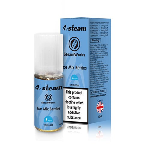 A-Steam 10ml E-Liquid - Pack of 10