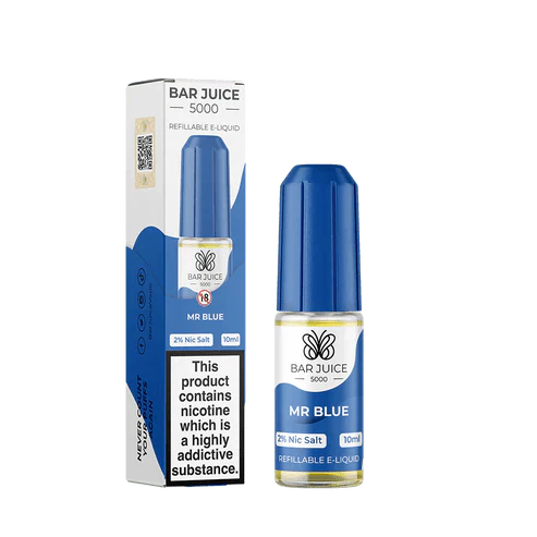 Bar Juice 5000 10ml Nic Salt E-Liquid - Pack of 10