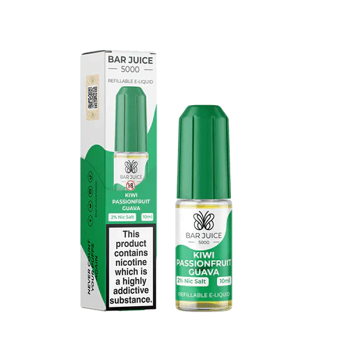 Bar Juice 5000 10ml Nic Salt E-Liquid - Pack of 10