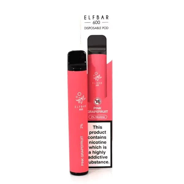 Elf Bar 600 Puff Disposable Vape Pod Device -Box of 10