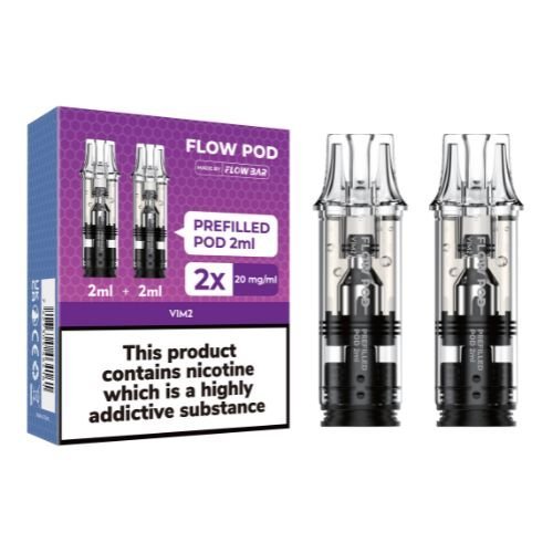 Box of 10 Flow Pod 2ml Prefilled Pods ( COMPATIBLE WITH ELFA POD KITS)