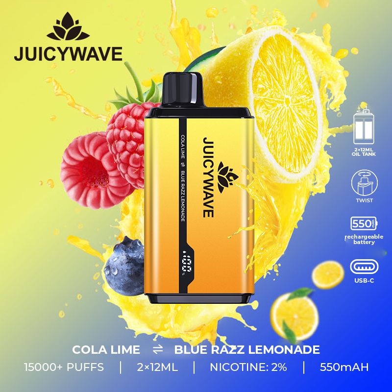 Juicy wave 15000 Disposable Puff Pod Device - 20 MG