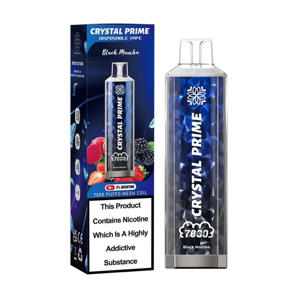 Crystal Prime 7000 Puff Disposable Vape Kit Device