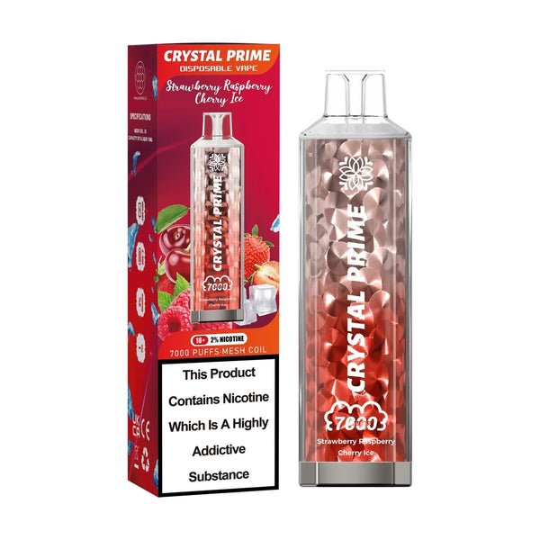 Crystal Prime 7000 Puff Disposable Vape Kit Device