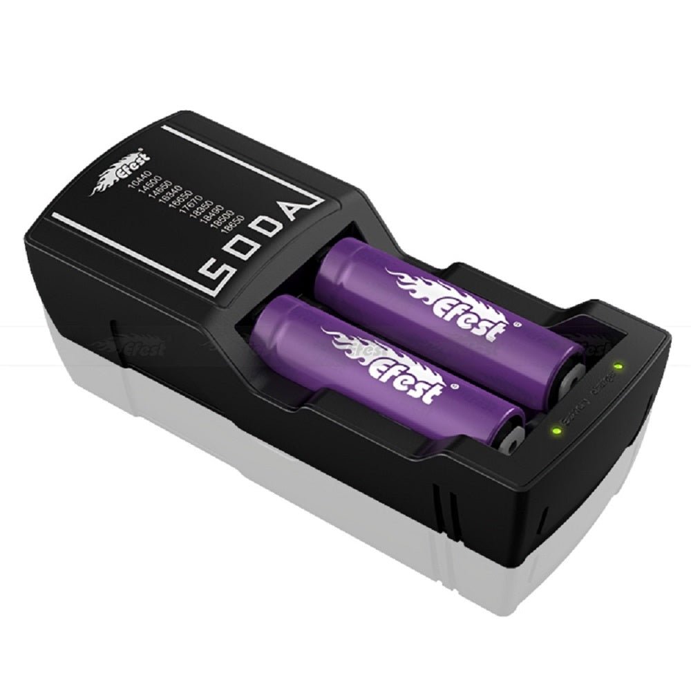 Efest Soda Dual Battery Charger