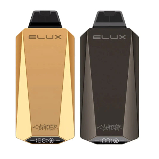 Elux Cyberover 15000 Puffs Disposable Vape Kit - New Elux Bar - Box of 10