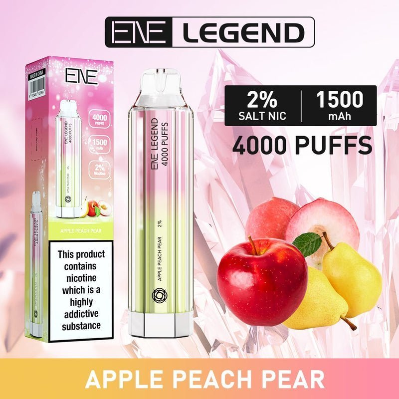 ENE Crystal Legend 4000 Puff Disposable Vape