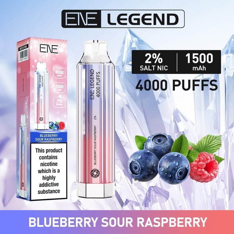 ENE Crystal Legend 4000 Puff Disposable Vape