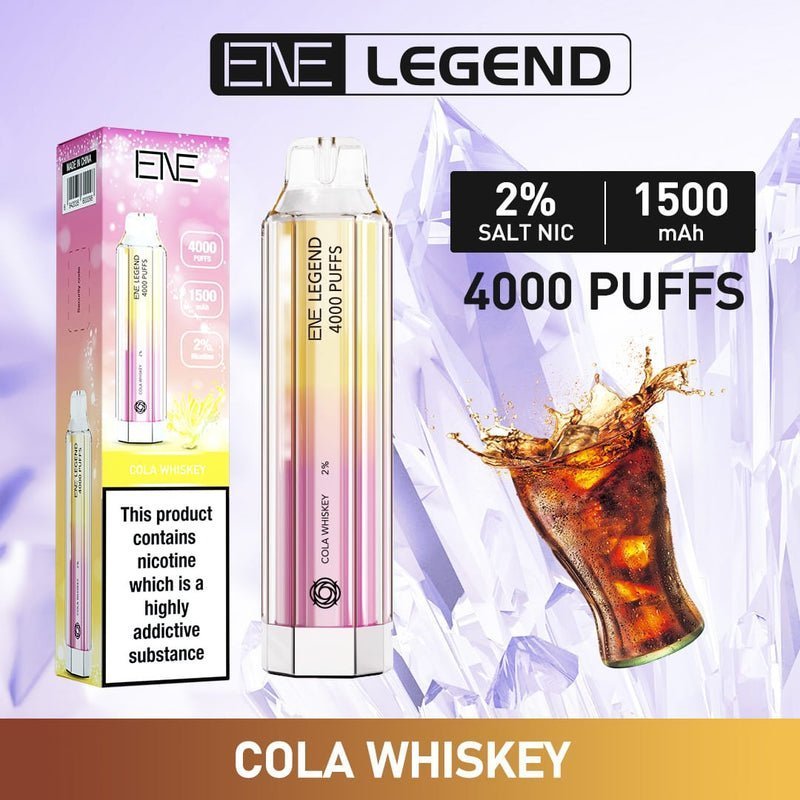 ENE Crystal Legend 4000 Puff Disposable Vape