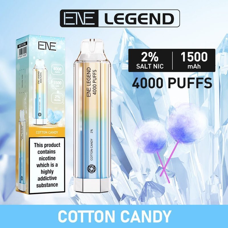 ENE Crystal Legend 4000 Puff Disposable Vape