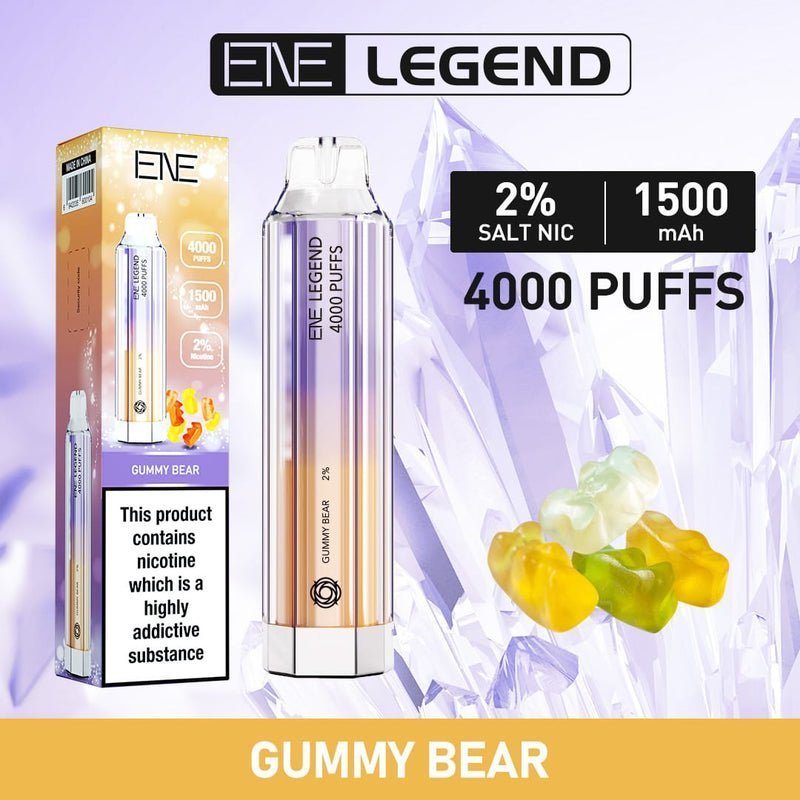 ENE Crystal Legend 4000 Puff Disposable Vape