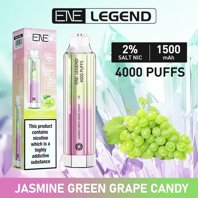 ENE Crystal Legend 4000 Puff Disposable Vape