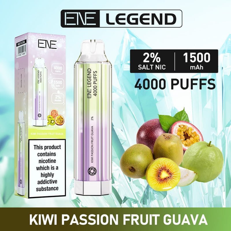 ENE Crystal Legend 4000 Puff Disposable Vape