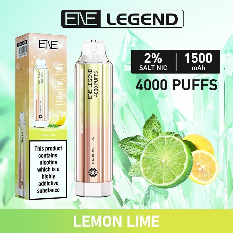 ENE Crystal Legend 4000 Puff Disposable Vape