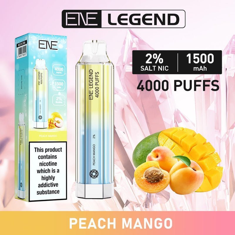 ENE Crystal Legend 4000 Puff Disposable Vape