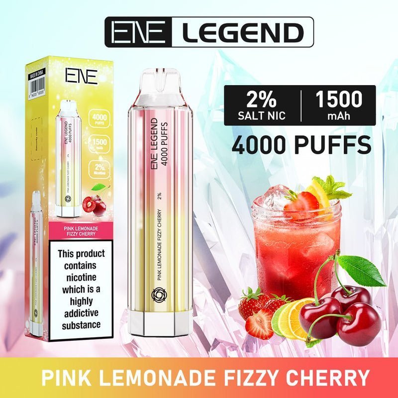 ENE Crystal Legend 4000 Puff Disposable Vape