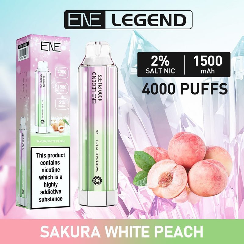 ENE Crystal Legend 4000 Puff Disposable Vape