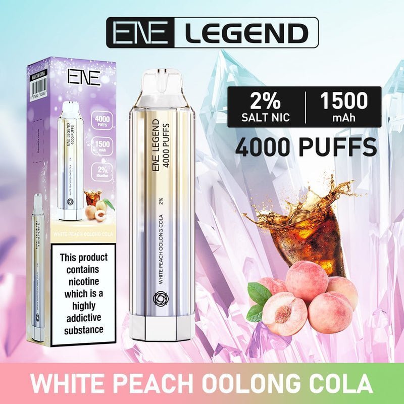 ENE Crystal Legend 4000 Puff Disposable Vape