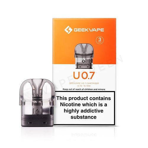 Geekvape U Replacement Pods - Pack of 3