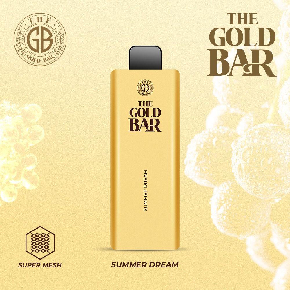 Gold Bar 4500 Disposable Vape Puff Bar Pod Kit