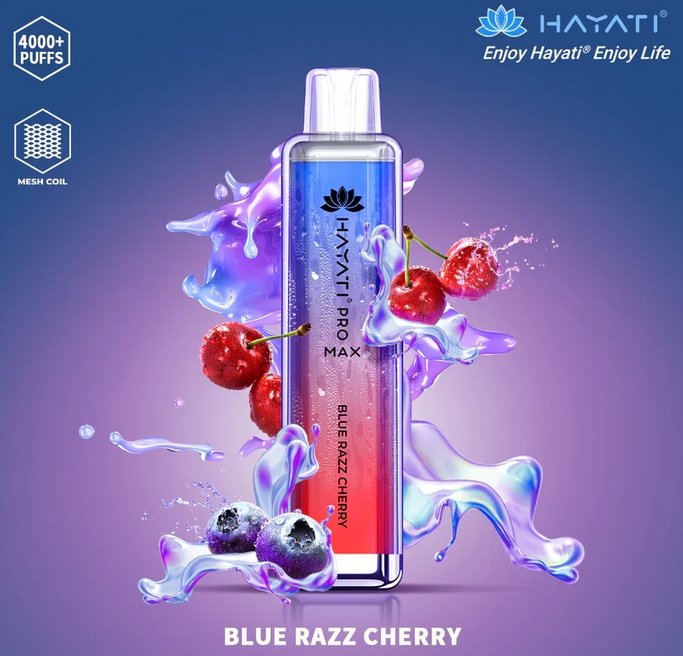 Hayati Crystal  Pro Max 4000 Puff Disposable Vape Device