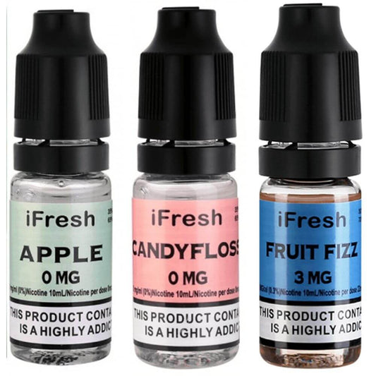 iFresh 10ml E-Liquid Pack of 10