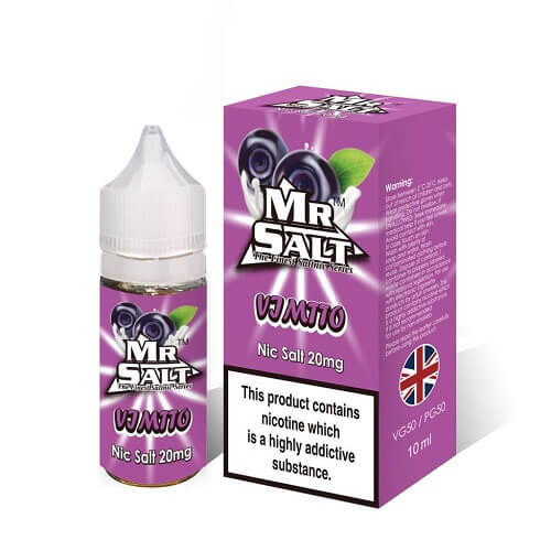 Mr Salt 10ml Nic Salt Eliquid - Pack of 5