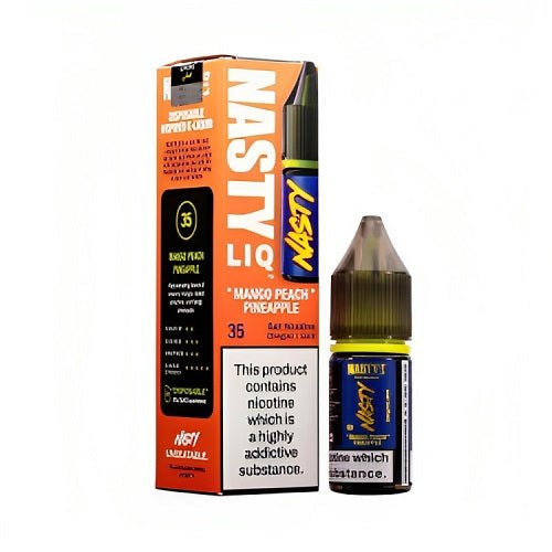 Pack of 10 Nastyliq 10ml Nic Salt E-Liquid