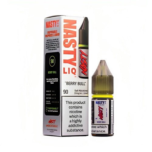 Pack of 10 Nastyliq 10ml Nic Salt E-Liquid