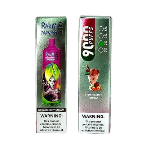 R&M Tornado  9000 Disposable Vape Pod Device Box of 10