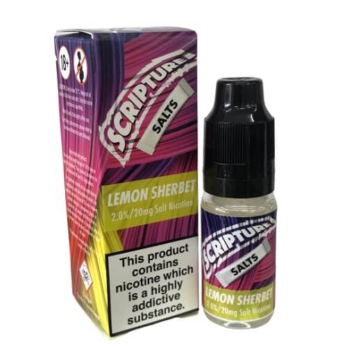 Scripture Nic Salt 10ml E-Liquid - Pack of 3