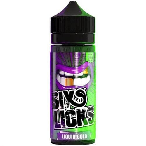 Six Licks Shortfill 100ml E-Liquid