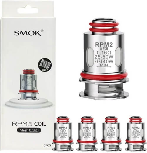 Smok RPM 2 Mesh 0.16 Ohm Coils ( Pack of 5 )