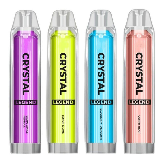 The Crystal Legend 4000 Disposable Vape Puff Device