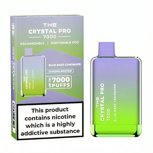 The Crystal Pro 7000 Puff Disposable Vape Device