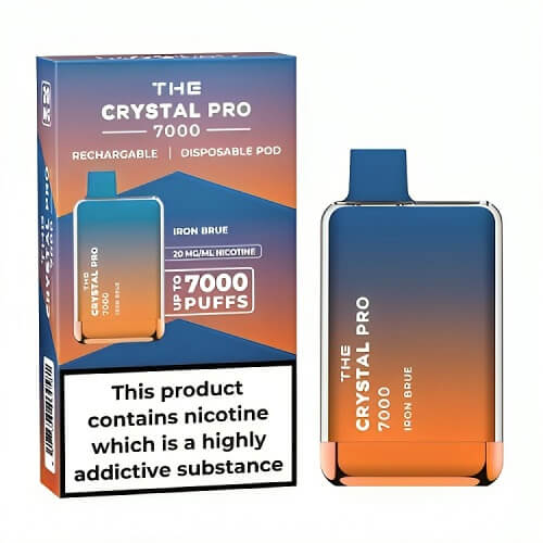 The Crystal Pro 7000 Puff Disposable Vape Device