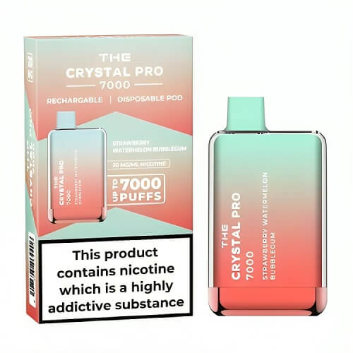 The Crystal Pro 7000 Puff Disposable Vape Device