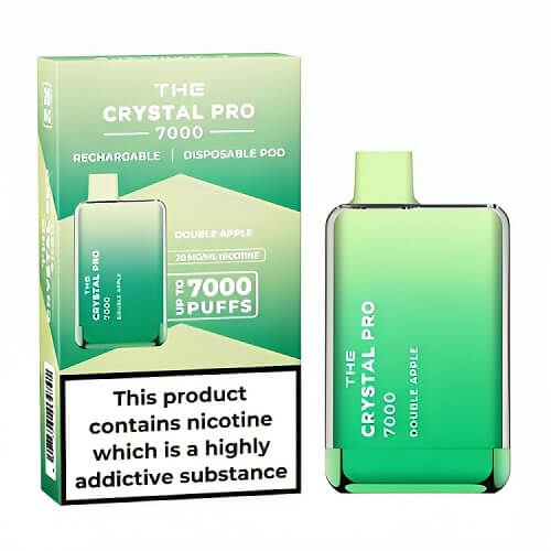 The Crystal Pro 7000 Puff Disposable Vape Device