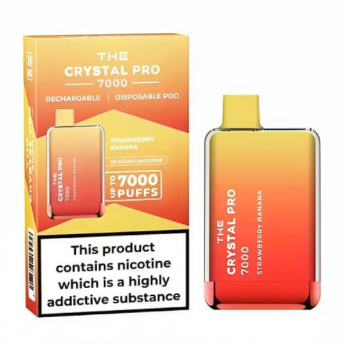 The Crystal Pro 7000 Puff Disposable Vape Device