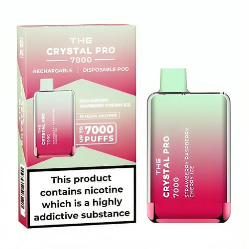 The Crystal Pro 7000 Puff Disposable Vape Device