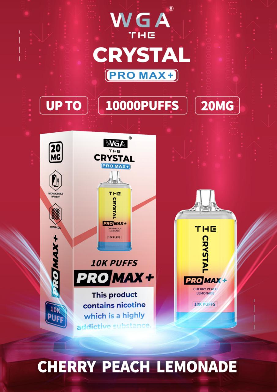 WGA Crystal Pro Max 10000 Puffs Disposable Vape Kit