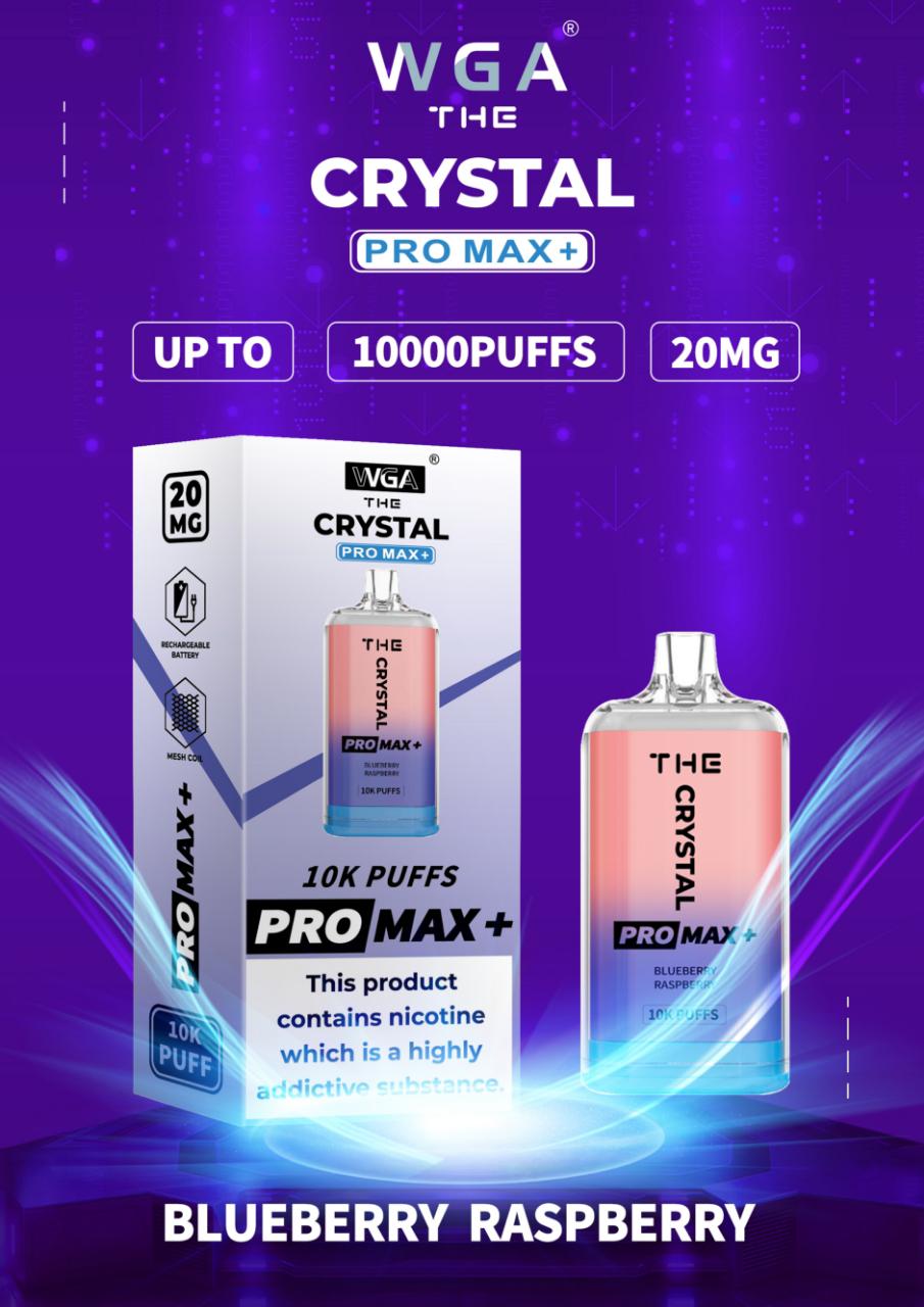 WGA Crystal Pro Max 10000 Puffs Disposable Vape Kit