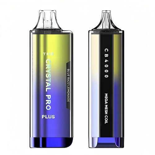 The Crystal Pro Plus 4000 Puff Disposable Vape Pod Device - 20 MG - Box of 10