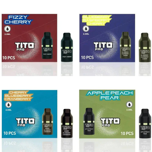 TiTo Pro Pre-filled Replacement Pods