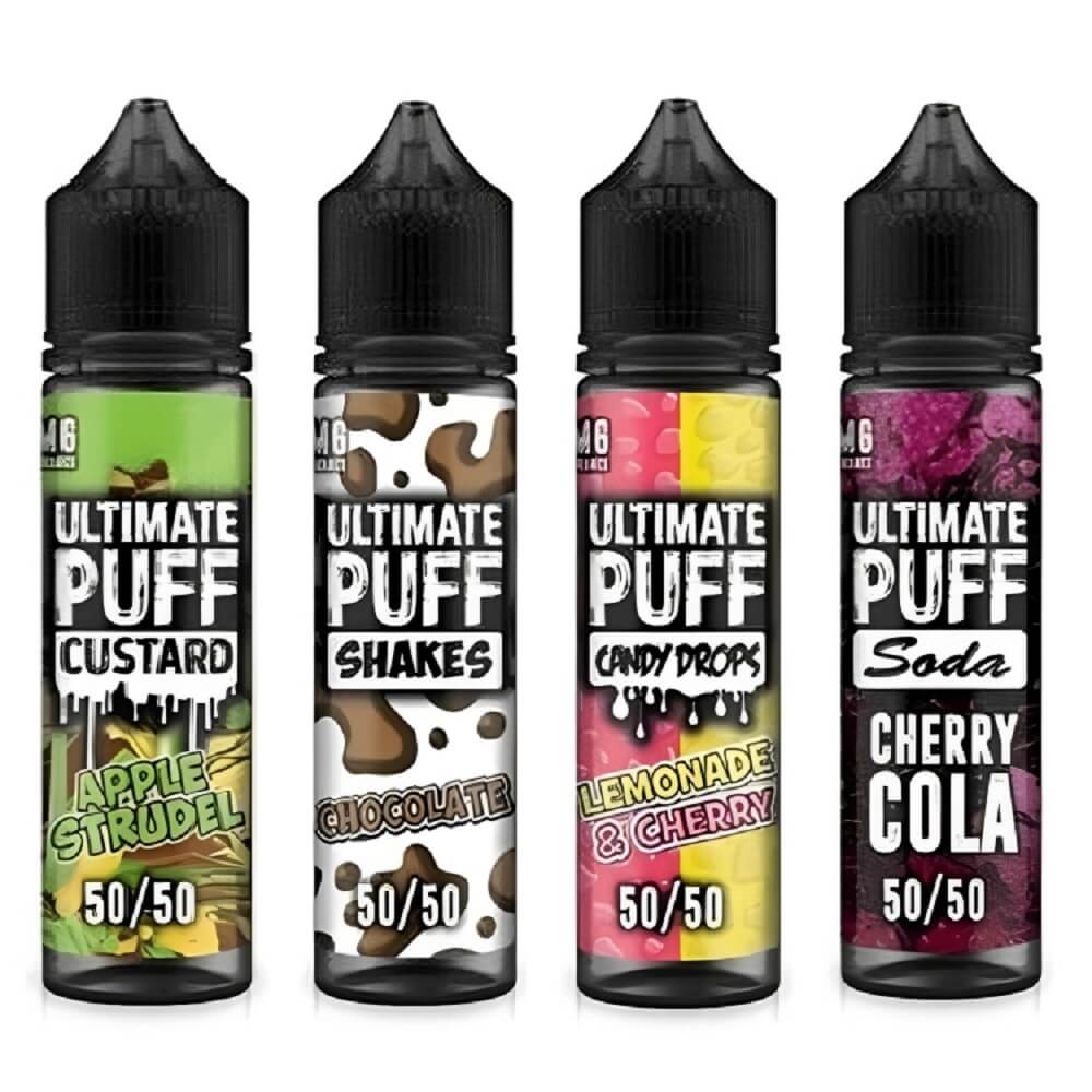 Ultimate Puff Shortfill 50ml E-Liquid | All Ranges