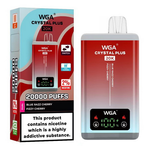 WGA Crystal Plus 20000 Disposable Vape Kit 2-in-1