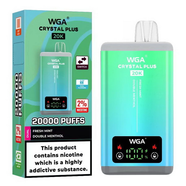 WGA Crystal Plus 20000 Disposable Vape Kit 2-in-1