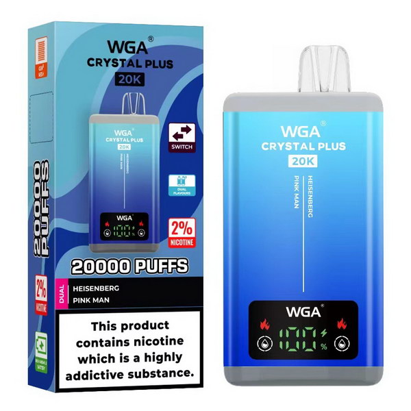 WGA Crystal Plus 20000 Disposable Vape Kit 2-in-1