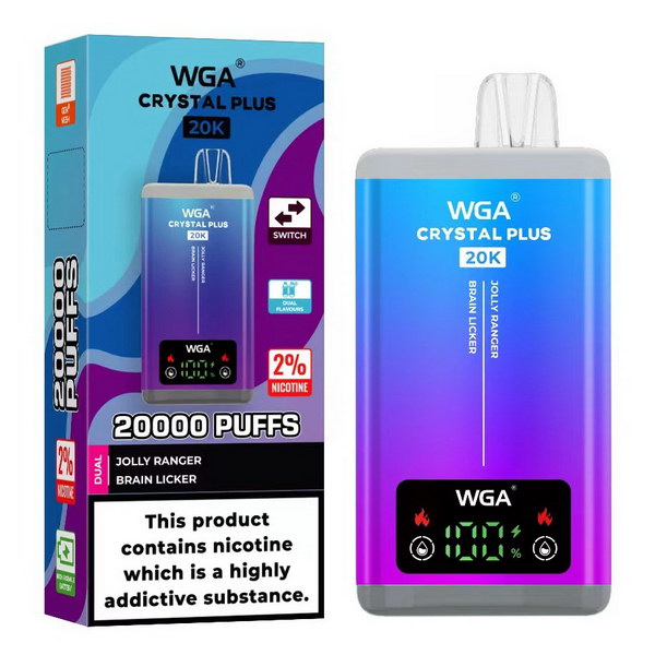 WGA Crystal Plus 20000 Disposable Vape Kit 2-in-1