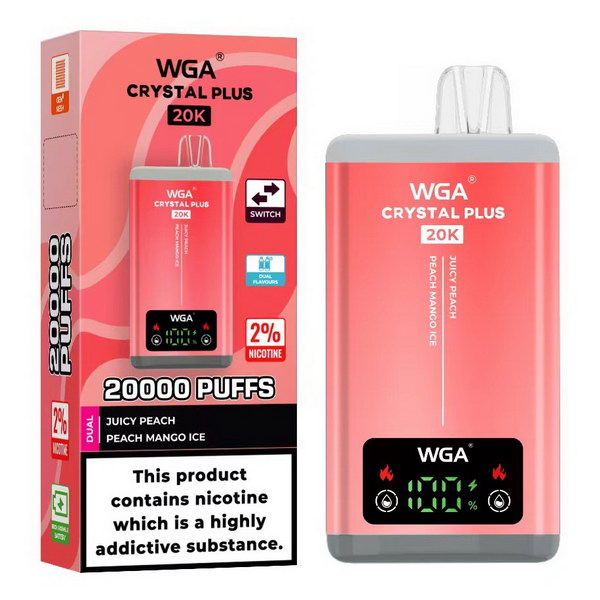 WGA Crystal Plus 20000 Disposable Vape Kit 2-in-1